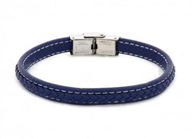 Βραχιόλι Από Δέρμα Και Ατσάλι TU29941 - AMOR AMOR - 