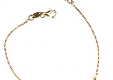 Βραχιόλι από επιχρυσωμένο ασήμι 925 αλυσίδα -  - 