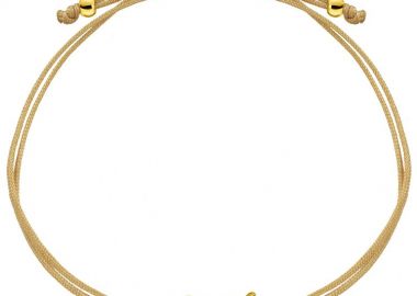 Βραχιόλι Από Κορδόνι Και Ορείχαλκο Επιχρυσωμένο γιαγιά AA28457 - AMOR AMOR - 