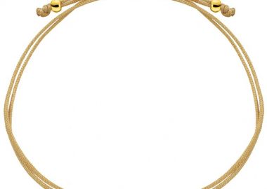 Βραχιόλι Από Κορδόνι Και Ορείχαλκο Επιχρυσωμένο mama AA28463 - AMOR AMOR - 