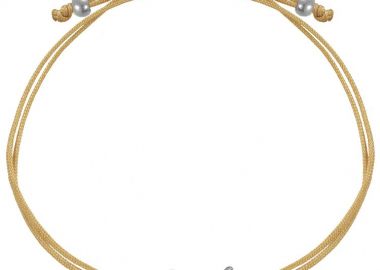 Βραχιόλι Από Κορδόνι Και Ορείχαλκο Γιαγιά AA28541 - AMOR AMOR - 