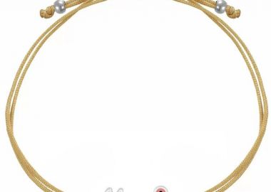 Βραχιόλι Από Κορδόνι Και Ορείχαλκο Μαμά Με Ματάκι AA25335 - AMOR AMOR - 