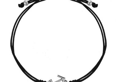 Βραχιόλι Από Κορδόνι Και Ορείχαλκο Με Το Ζώδιο Του Τοξότη AA28597 - AMOR AMOR - 