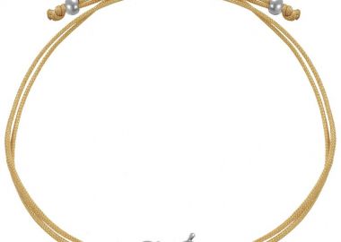 Βραχιόλι Από Κορδόνι Και Ορείχαλκο Νονός AA28547 - AMOR AMOR - 