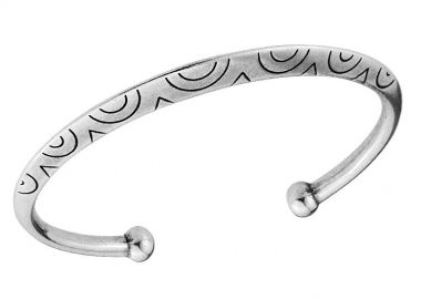 Βραχιόλι Από Ορείχαλκο Επαργυρωμένο PF28785 - AMOR AMOR - 