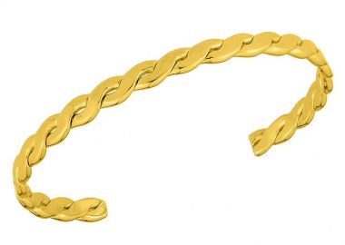 Βραχιόλι Από Ορείχαλκο Επιχρυσωμένο 24K PF28808 - AMOR AMOR - 