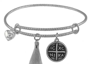 Βραχιόλι Από Ορείχαλκο Με Φλουρί AA28199 - AMOR AMOR - 