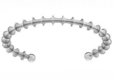 Βραχιόλι Βέργα Από Ατσάλι AS26184 - AMOR AMOR - 