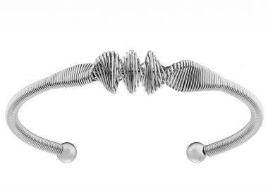 Βραχιόλι Βέργα Από Ατσάλι AS26188 - AMOR AMOR - 