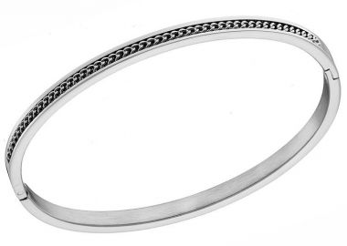 Βραχιόλι Βέργα Από Ατσάλι AS26192 - AMOR AMOR - 