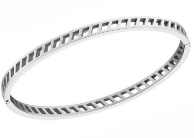 Βραχιόλι Βέργα Από Ατσάλι AS26194 - AMOR AMOR - 