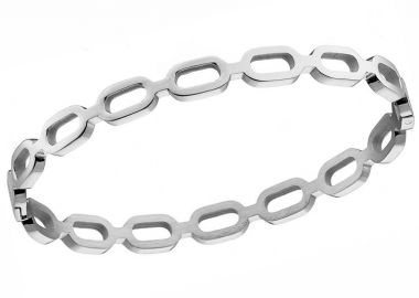 Βραχιόλι Βέργα Από Ατσάλι AS26204 - AMOR AMOR - 