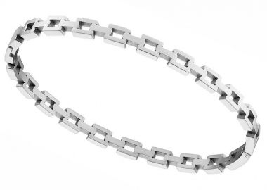 Βραχιόλι Βέργα Από Ατσάλι AS26210 - AMOR AMOR - 