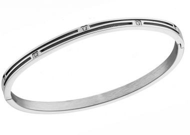 Βραχιόλι Βέργα Από Ατσάλι AS26214 - AMOR AMOR - 