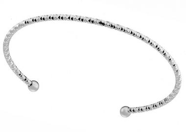 Βραχιόλι Βέργα Από Ατσάλι AS26216 - AMOR AMOR - 