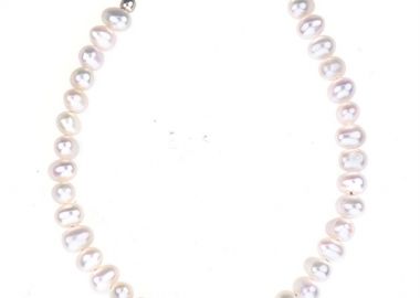 Βραχιόλι γυναικείο από ασήμι 925 με μαργαριτάρια -  - 