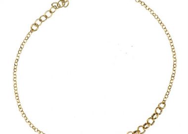 Βραχιόλι γυναικείο από επιχρυσωμένο ασήμι 925 αλυσίδα -  - 