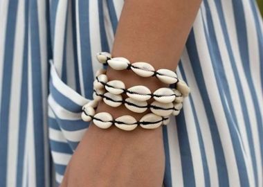 ΒΡΑΧΙΟΛΙ ΜΕ ΚΟΧΥΛΙΑ - SEASHELL BRACELET - fashionroom - 