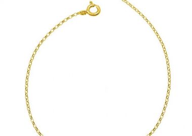 Βραχιόλι Μονόπετρο Από Ασήμι 925 Επιχρυσωμένο Με Swarovski EX27607 - AMOR AMOR - 