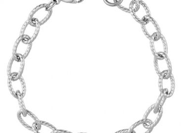 Βραχιόλι Ποδιού Αλυσίδα Από Ανοξείδωτο Ατσάλι TA29478 22cm - AMOR AMOR - 