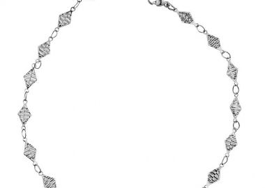 Βραχιόλι Ποδιού Από Ανοξείδωτο Ατσάλι AA28898 23cm - AMOR AMOR - 