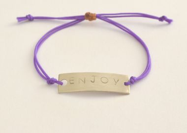 Βραχιόλι Ταυτότητα 'ENJOY' -  - 