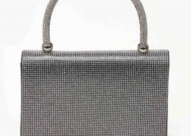 Βραδυνή τσάντα με στρας - Μαύρο - Issue - 