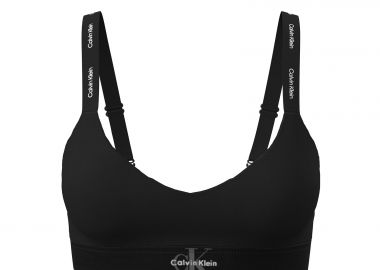 Bralette με ελαφριά επένδυση - Graphic Monogram Microfibre Stretch - CALVIN KLEIN - 