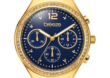BREEZE Absolute Chronograph - 212561.3, Gold case with Stainless Steel Bracelet - Breeze - 