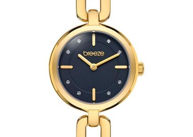 BREEZE Cadena - 212581.2, Gold case with Stainless Steel Bracelet - Breeze - 