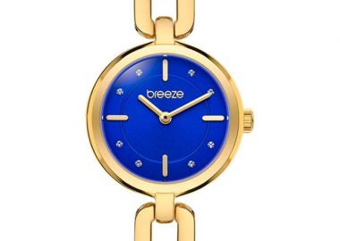 BREEZE Cadena - 212581.3, Gold case with Stainless Steel Bracelet - Breeze - 
