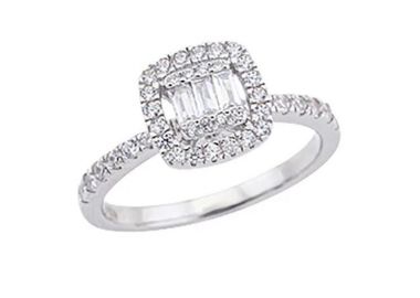 BREEZE Δαχτυλίδι από Ασήμι 925 Silver 116016.4 - Breeze Jewellery - 