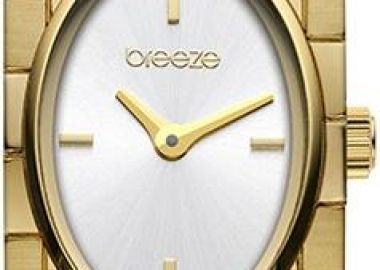 BREEZE Dynamis - 212621.1, Gold case with Stainless Steel Bracelet - Breeze - 