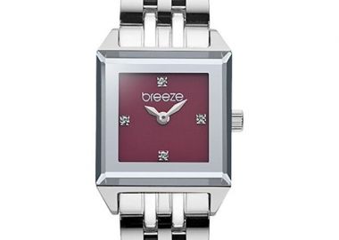 BREEZE Impress - 612531.9, Silver case with Stainless Steel Bracelet - Breeze - 