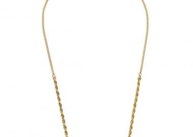 BREEZE Κολιέ από Ασήμι 925 Gold 413006.1 - Breeze Jewellery - 