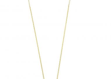 BREEZE Κολιέ από Ασήμι 925 Gold 413028.1 - Breeze Jewellery - 