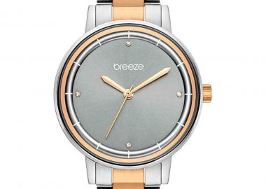 BREEZE Mystique Crystals - 712381.6, Silver case with Stainless Steel Bracelet - Breeze - 