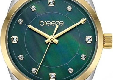 BREEZE Ocealis Crystals - 712611.7, Silver case with Stainless Steel Bracelet - Breeze - 