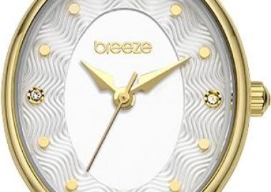 BREEZE Sirena - 212591.1, Gold case with Stainless Steel Bracelet - Breeze - 