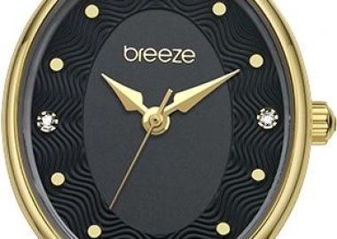 BREEZE Sirena - 212591.2, Gold case with Stainless Steel Bracelet - Breeze - 