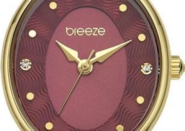 BREEZE Sirena - 212591.7, Gold case with Stainless Steel Bracelet - Breeze - 