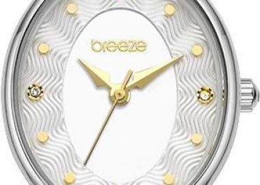 BREEZE Sirena - 612591.1, Silver case with Stainless Steel Bracelet - Breeze - 