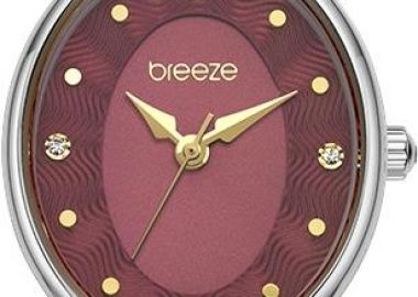 BREEZE Sirena - 612591.7, Silver case with Stainless Steel Bracelet - Breeze - 