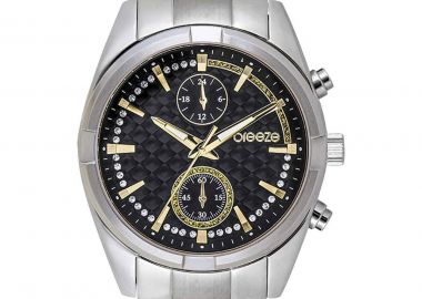 BREEZE Starlight Chronograph - 612501.2, Silver case with Stainless Steel Bracelet - Breeze - 