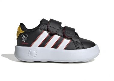 Βρεφικά Παπούτσια Adidas Grand Court για Αγόρια Mickey Black (Μεγέθη 19-27) ΜΑΥΡΟ - ADIDAS - 
