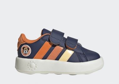 Βρεφικά Παπούτσια Adidas Grand Court για Αγόρια Navy Mickey Mouse (Μεγέθη 19-27) ΜΠΛΕ - ADIDAS - 