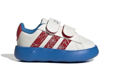 Βρεφικά Παπούτσια Adidas Grand Court για Αγόρια Spider-Man White (Μεγέθη 19-22) ΛΕΥΚΟ - ADIDAS - 