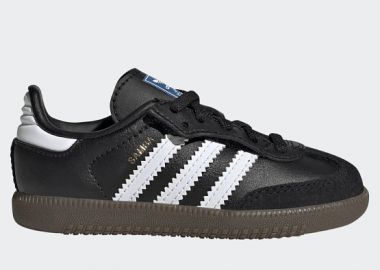 Βρεφικά Παπούτσια Adidas Samba Og Black (Μεγέθη 19-27) ΜΑΥΡΟ - ADIDAS - 