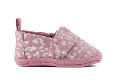 Βρεφικά Παπούτσια Αγκαλιάς Toms για Κορίτσια Pink Leopard (Μεγέθη 17,5-19,5) ΡΟΖ - TOMS - 