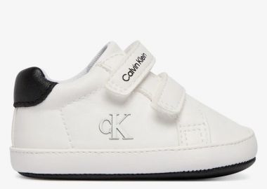 Βρεφικά Παπούτσια Αγκαλιάς Unisex V0B9-83273-1582X002 Λευκά - Calvin Klein - 